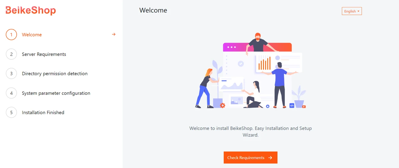 BeikeShop跨境电商多语言独立站系统V1.5.5免授权全开源版
